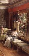 Vain Courtship Sir Lawrence Alma-Tadema